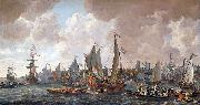 Lieve Verschuier, The arrival of King Charles II of England in Rotterdam, 24 May 1660.